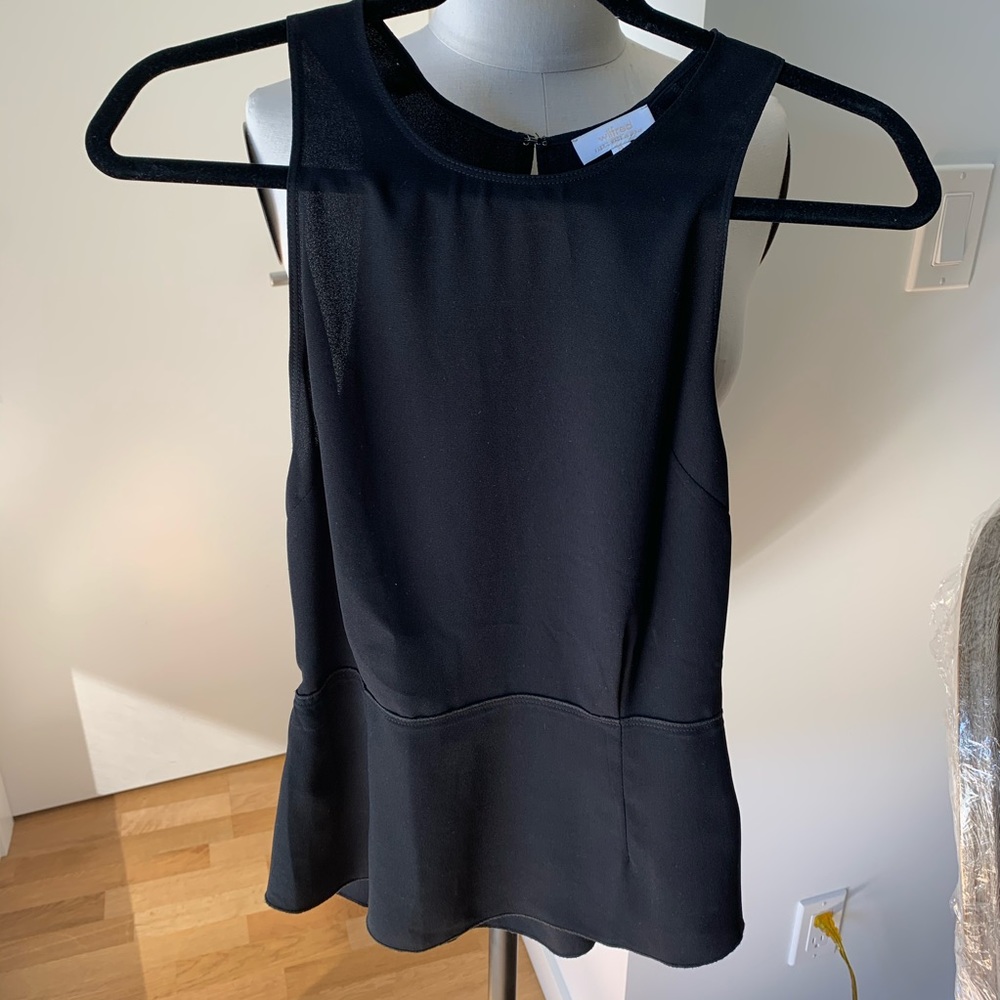 Aritzia Black Sleeveless Blouse